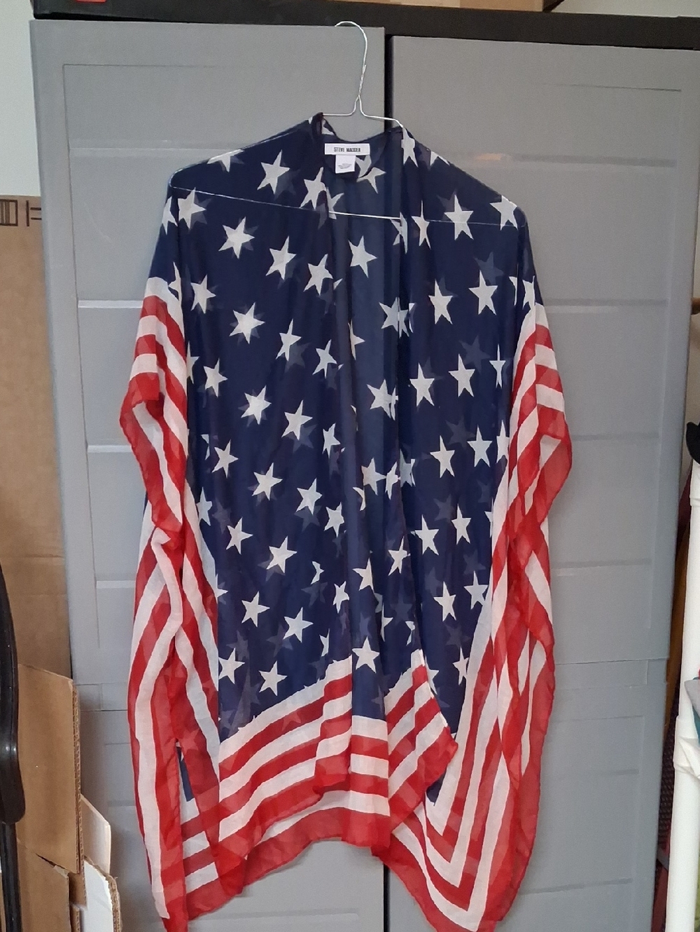 Steve Madden Stars And Stripes Beach Cover-up